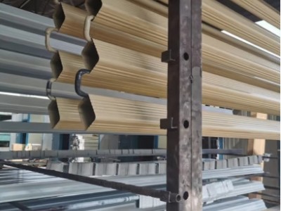 咏幻铝合金天沟方形雨水管温室别墅